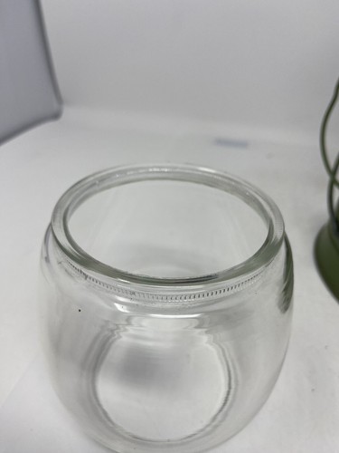 Dietz Little Wizard Green Kerosene Lantern Clear Glass NY USA 12” w/ Handle - Picture 20 of 24
