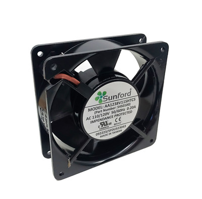 Sunford Model AA1238V11SHTC5 Pn 5450100 120V 0.20A 120MM x 120MM Fan