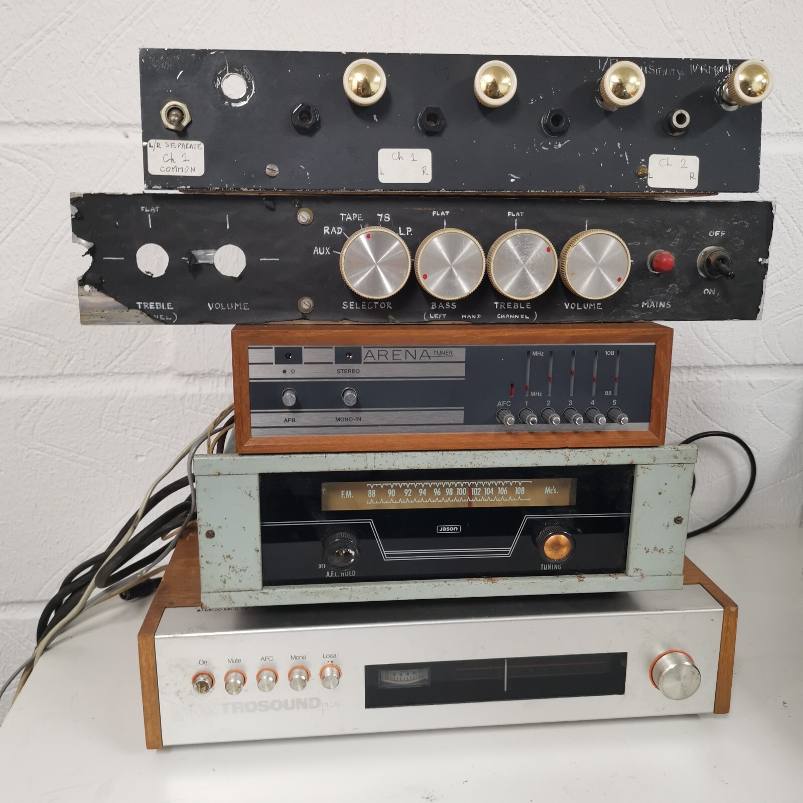 Job Lot Of 5x Vintage Hifi Separates Tuners Preamps DIY Untested eBay