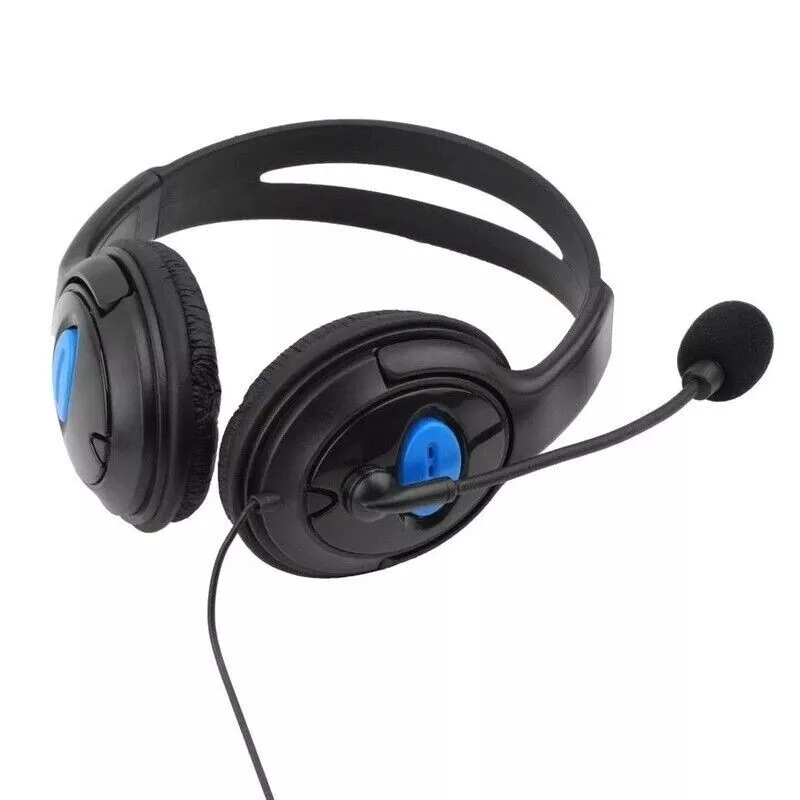 Stereo Wired Gaming Headsets Headphones with Mic for PS4 Playstation 4 PC  Laptop