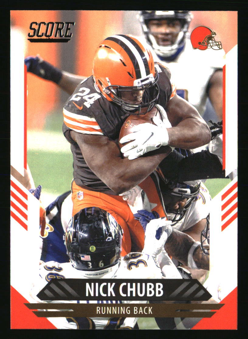 Nick Chubb 2021 Score #105 FOOTBALL Card