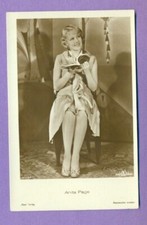 ANITA PAGE # 4708/1 VINTAGE PHOTO PC. PUBLISHER GERMANY 4482
