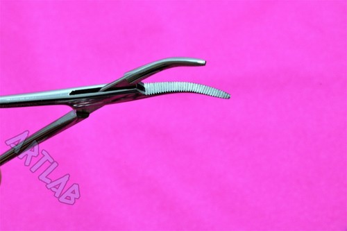 10 PC MOSQUITO HEMOSTAT FORCEPS 5.5" CURVED STAINLESS STEEL SURGICAL MEDICAL - Picture 9 of 9