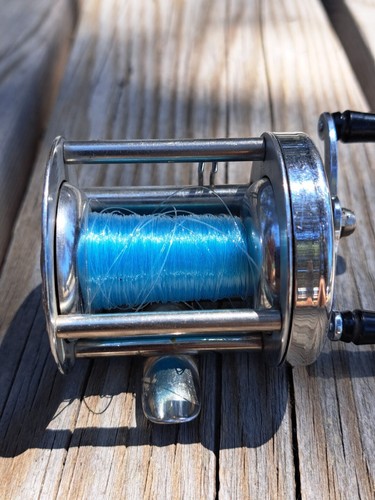 Vintage Kalamzoo Tackle American Boy 1706 Model D Baitcaster Great Condition - Imagen 3 de 6