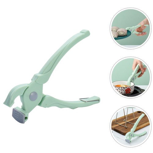 Hot Bowls Gripper Clip Plate Tongs Steamer Antiscalding Lifter Child