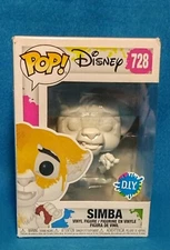 BRAND NEW! FUNKO POP! DISNEY #728 SIMBA LION KING DIY FIGURE!