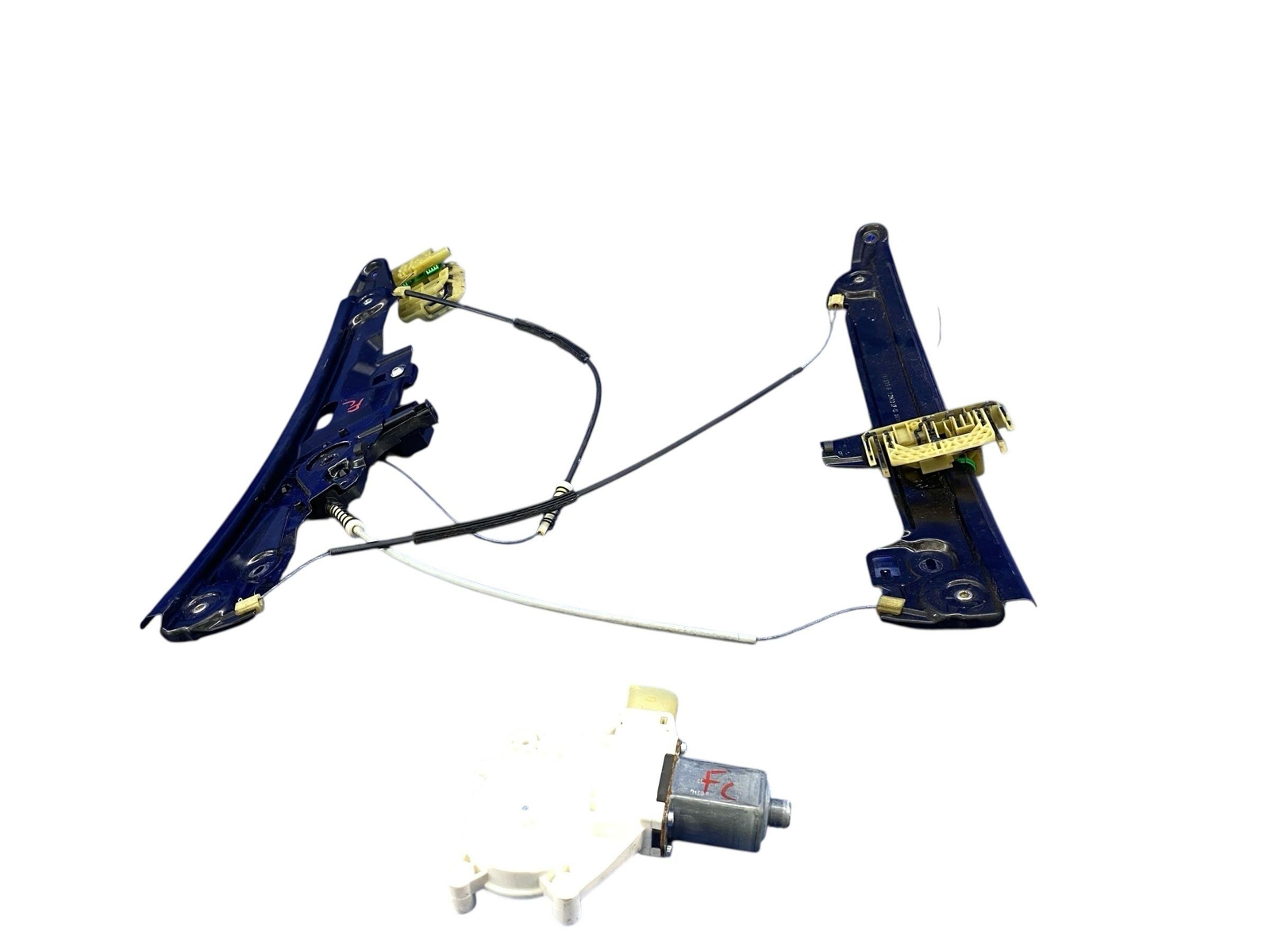 2009-2014 ROLLS ROYCE GHOST FRONT LEFT POWER DOOR WINDOW GLASS REGULATOR RAIL