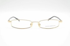 Donna Karan DK 3503 50 18 135 Gold Black Oval Glasses Frame New