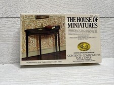 X-Acto House of Miniatures Hepplewhite Side Table (40004) Dollhouse Furniture