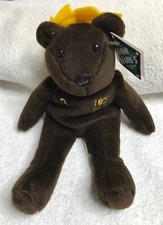 Salvino’s Bamm Beano’s Babe Ruth #3 Bear – 1998 – Gold Embroidery – Tags Intact