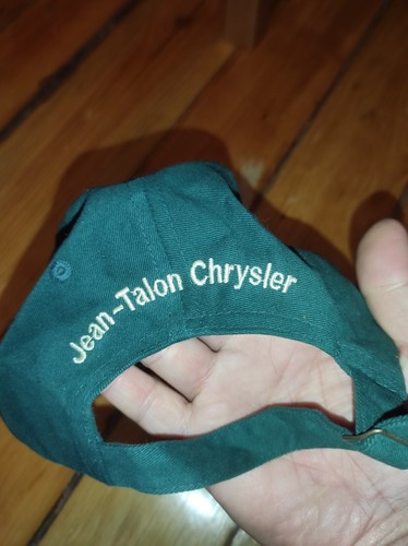 Gorra Jean-Talon Chrysler concesionario Jeep era 2000 Cherokee Wrangler TJ XJ WJ - Imagen 2 de 3