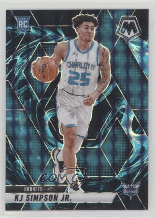 2024-25 Panini Mosaic Rookies Genesis Mosaic Prizm KJ Simpson Jr #239 1cb6