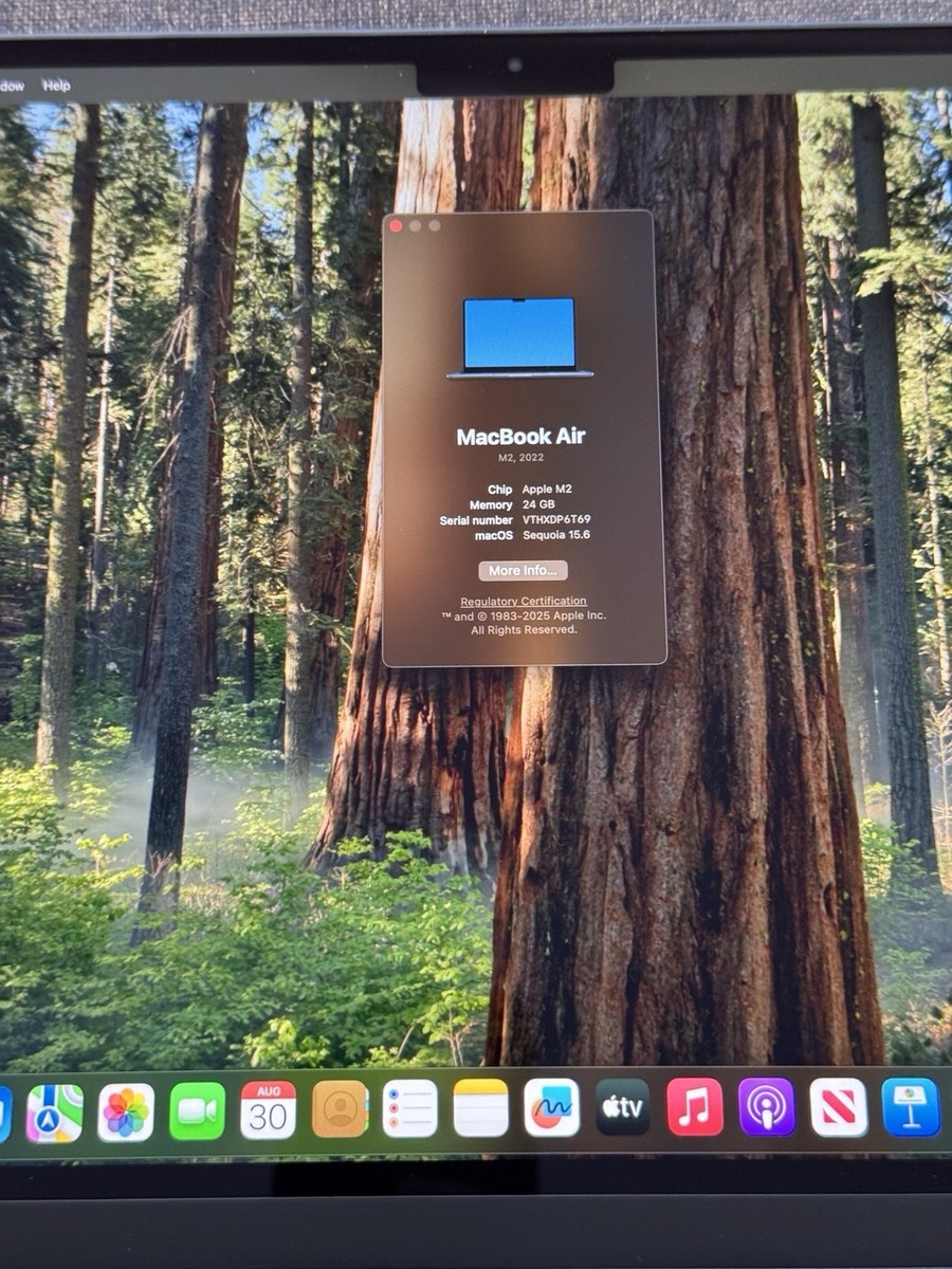 2022 Apple MacBook Air 13