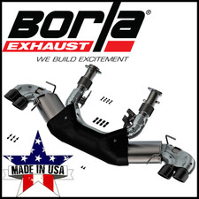 Borla S-type Cat-back Exhaust System 2020-2026 Chevy Corvette C8 Stingray 6.2l