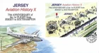 2009 Jersey Aviation History (10th series) Miniature Sheet First Day Cover