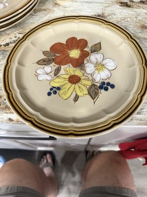Country Fair Stoneware Collection, Japan, 10 1/4 Dinner Plate