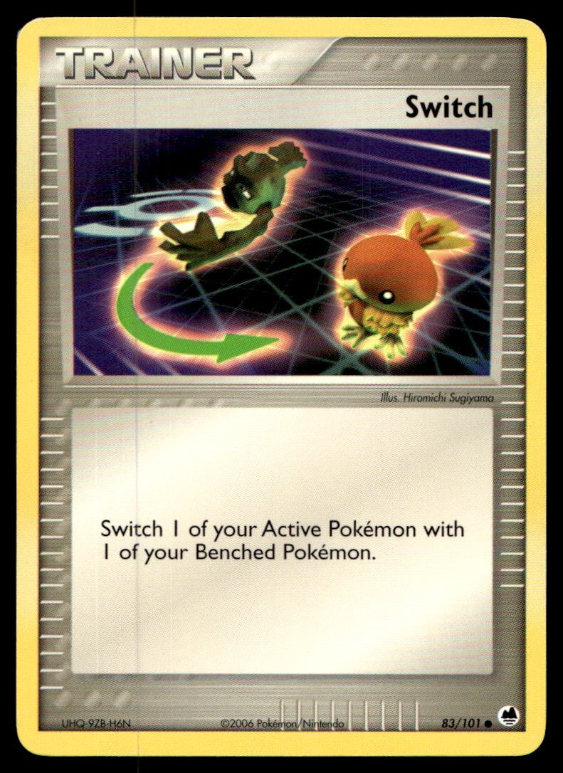 LP Switch [EX Dragon Frontiers 83/101] Common Pokemon TCG