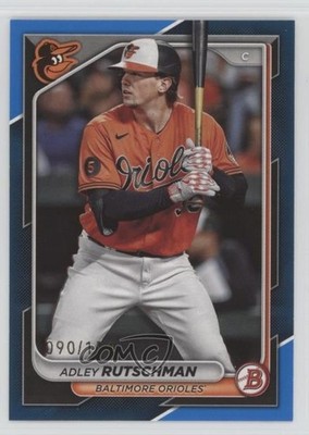2024 Bowman Blue Border /150 Adley Rutschman #77 xu4