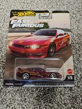 HOT WHEELS PREMIUM / FAST & FURIOUS NISSAN 240SX S 14
