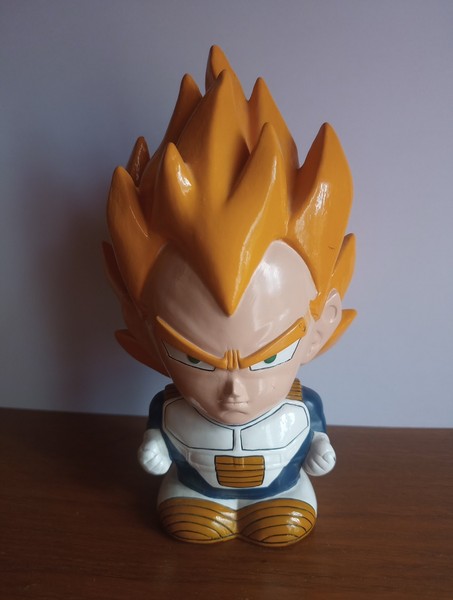 Dragon Ball Z Vegeta Super Saiyan Chibi Figure PVC Anime Collectible