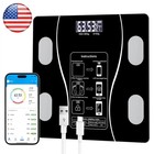 Rechargeable Large Display Bluetooth Body Fat Scale Smart Scale for Body Weight