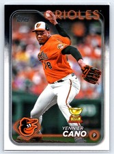 2024 Topps #158 Yennier Cano - Baltimore Orioles