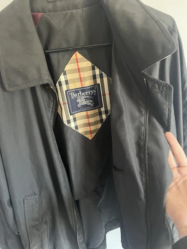 Burberrys giacca vintage uomo grande