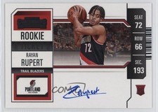 2023-24 Panini Contenders Rookie Ticket Variation Rayan Rupert #128 1l2
