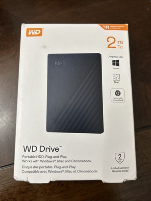 Western Digital WDBB7B0020BBL-WESN 2TB,External,3.5inch Hard Drive