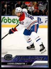 2023-24 Upper Deck Young Guns Lucas Condotta Rookie #484