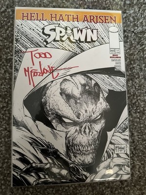 SDCC 2025 Spawn #365 Signed Todd McFarlane Sketch Cover Exclusive IN HAND