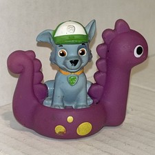 PAW PATROL RARE CAPTAIN TURBOT ROCKY BATH TOY B2
