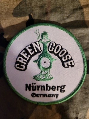Green Goose- NURNBERG  4''  embroidered patch