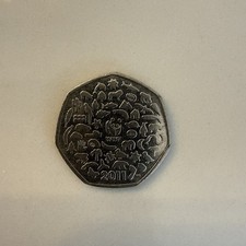 50p 2011 WWF 50th Anniversary