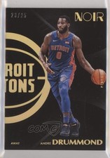 2017-18 Panini Noir Away Gold 23/25 Andre Drummond #160 0q0