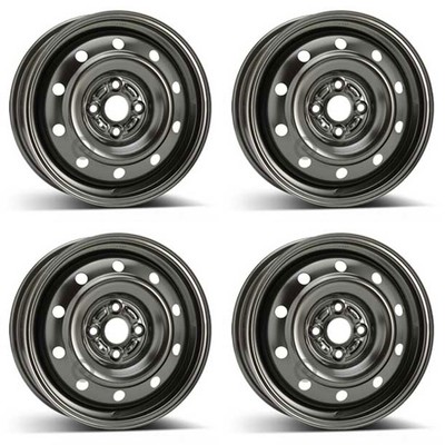 Jante En Acier Alcar 3440 - 4,5 X 13 ET36 4x100 - Compatible Renault Twingo Clio