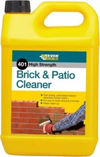 Everbuild Brick & Patio Cleaner Powerful Cleaning Solution Acid Based 5 Litre