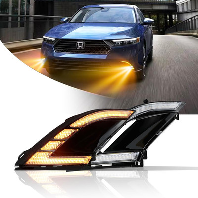 LED Fog Light DRL Sequential Turn Signal for Honda Accord 2023+