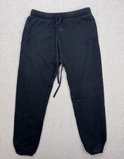 Essentials Fear Of God Mens Sweatpants Black Size Medium / M