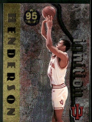1995 Collect-A-Card #I-05 Alan Henderson - Near Mint or Better 200039