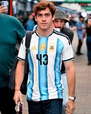 Maglia Argentina Franco Colapinto #43 Formula 1 Alpina Taglia Uomo Large