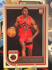 2022-23 Panini Hoops Basketball Christian Koloko-#261 RC. Toronto Raptors