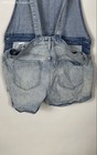 Old Navy Women's Light Wash Distressed Denim Overalls Shortalls Cuffed Sz M — photo 8