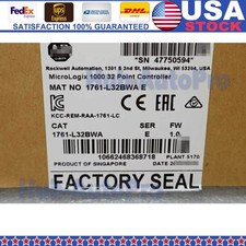 Allen-Bradley 1761-L32BWA MicroLogix1000 32 Point Controller  US Free Tax