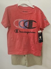 Champion Kids' Graphic T-Shirt  Shorts Set Size 4