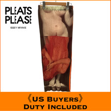 Authentic PLEATS PLEASE Skirt PP64-JH732 GUEST ARTIST SERIES NO.1 Super Rare JPN