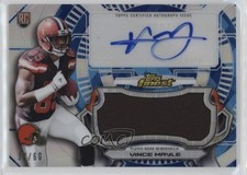 2015 Topps Finest Jumbo Relic Diamond Refractor 33/60 Vince Mayle Auto 1u6