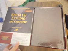 Biblia De Estudio del Expositor Vino Spanish Edition Jimmy Swaggart Bible