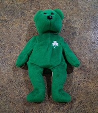 Vintage 1997 St. Patrick's Day Ty Beanie Baby "Erin".
