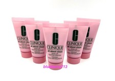 5-Pack Clinique All About clean Rinse Off Foaming Cleanser 1 oz/ 30ml each